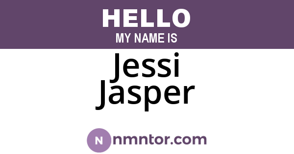 Jessi Jasper