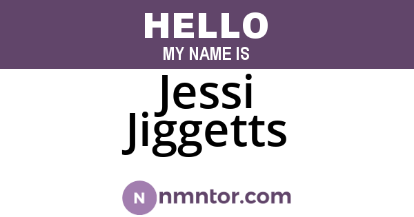 Jessi Jiggetts