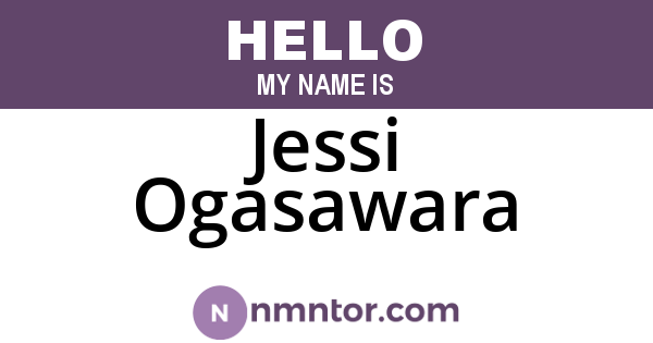 Jessi Ogasawara