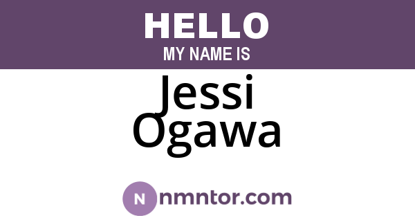 Jessi Ogawa