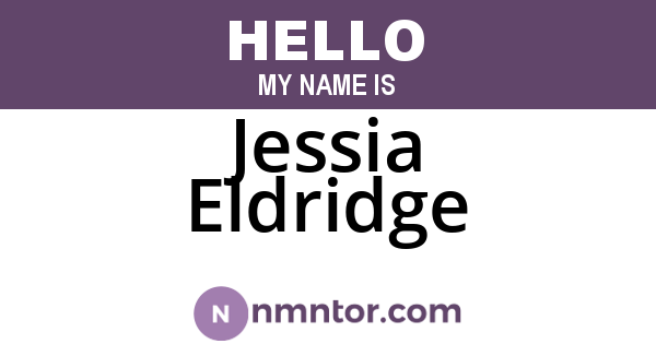 Jessia Eldridge
