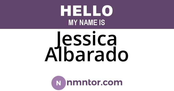 Jessica Albarado