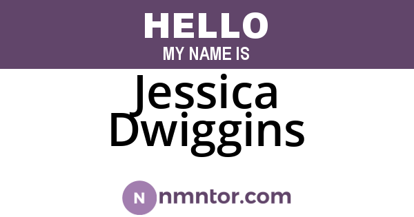 Jessica Dwiggins