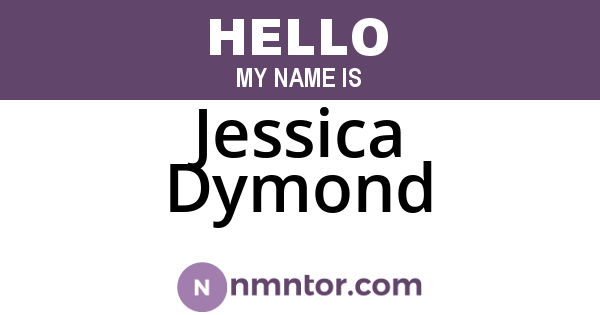 Jessica Dymond