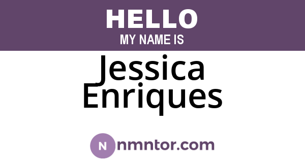 Jessica Enriques