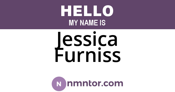 Jessica Furniss