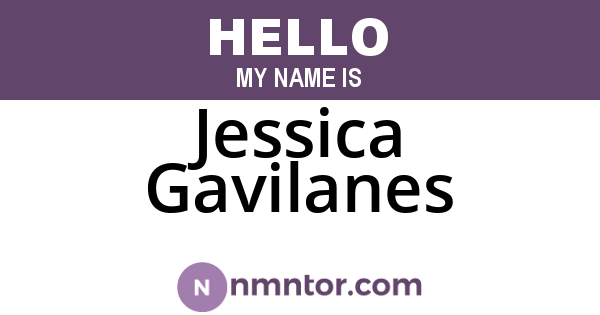 Jessica Gavilanes