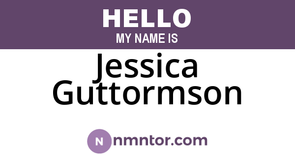 Jessica Guttormson