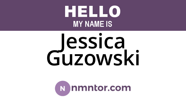 Jessica Guzowski