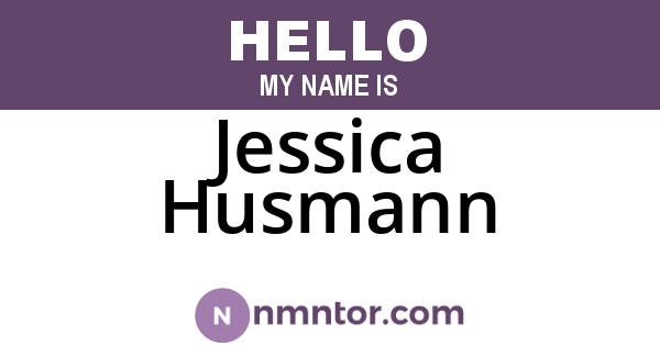 Jessica Husmann