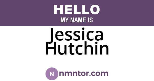 Jessica Hutchin
