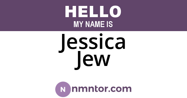 Jessica Jew