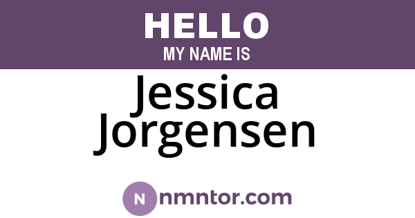 Jessica Jorgensen
