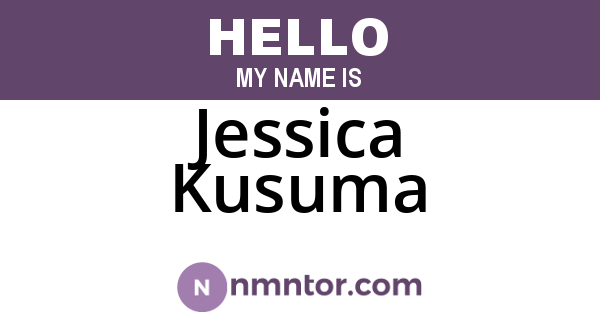 Jessica Kusuma