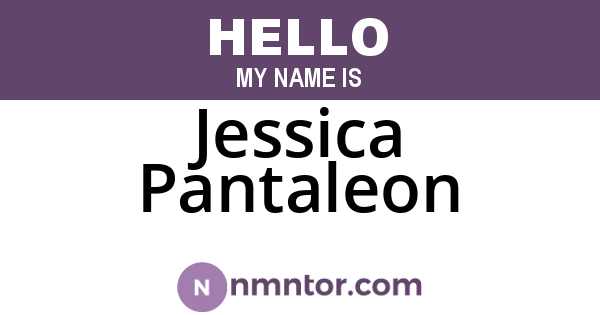 Jessica Pantaleon