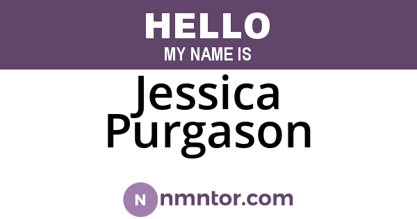 Jessica Purgason