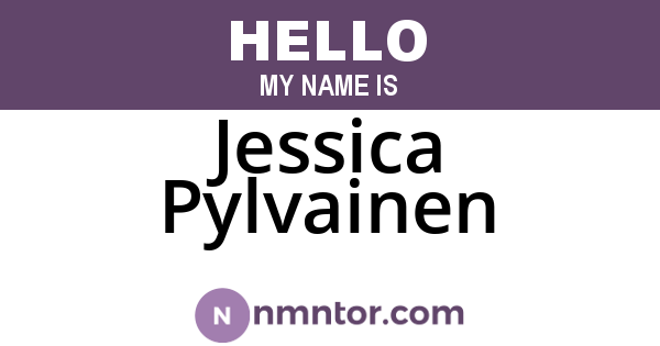 Jessica Pylvainen