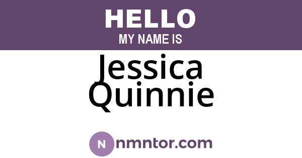 Jessica Quinnie