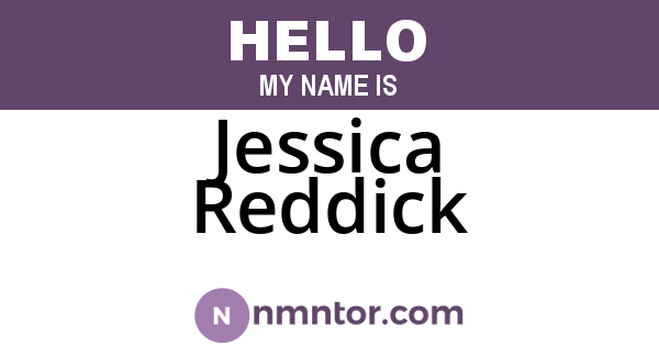 Jessica Reddick