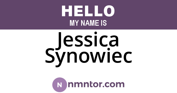 Jessica Synowiec