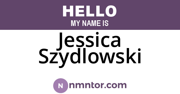 Jessica Szydlowski
