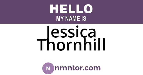 Jessica Thornhill