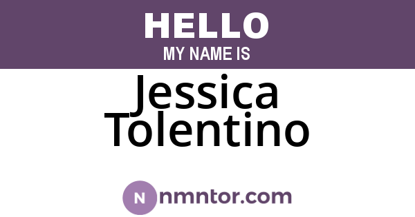 Jessica Tolentino