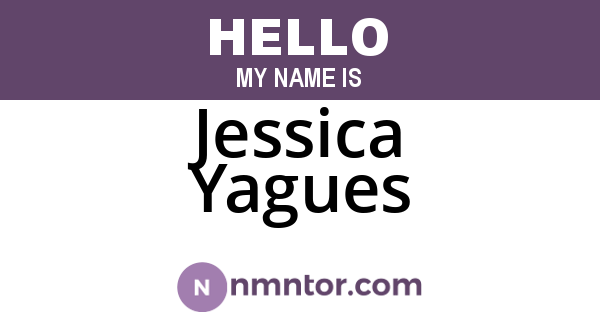 Jessica Yagues