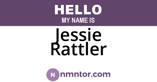 Jessie Rattler