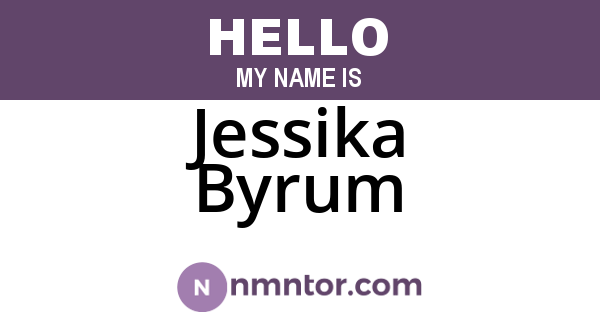 Jessika Byrum