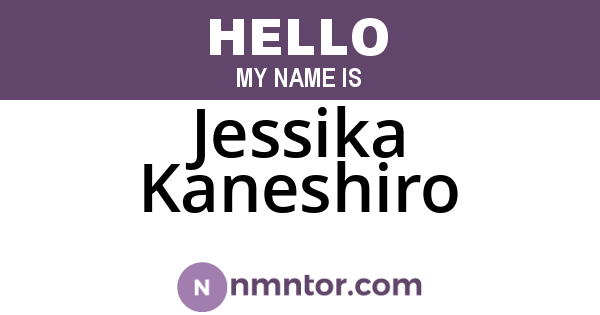 Jessika Kaneshiro