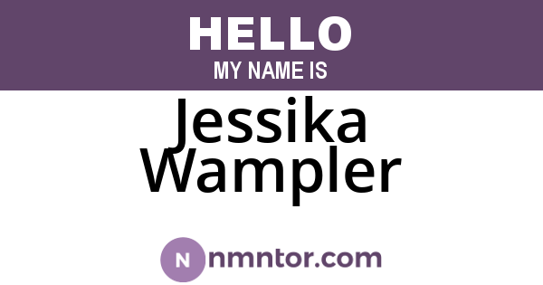 Jessika Wampler