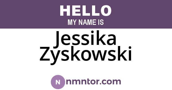 Jessika Zyskowski