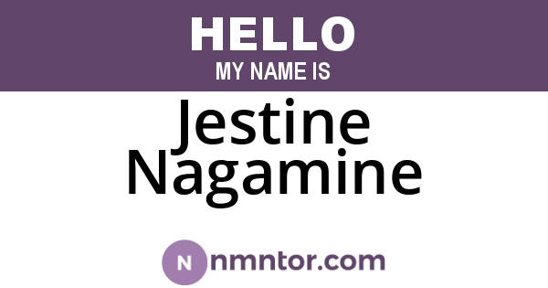 Jestine Nagamine