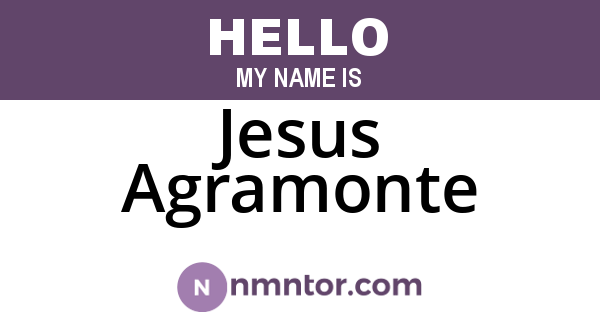 Jesus Agramonte