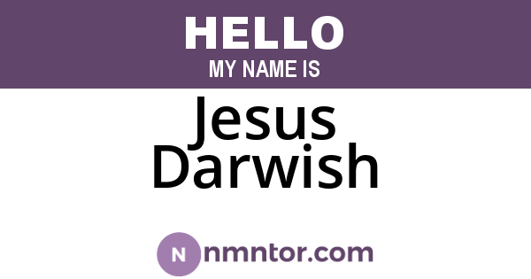 Jesus Darwish