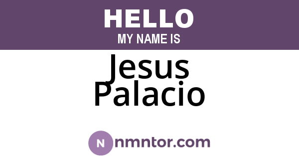Jesus Palacio