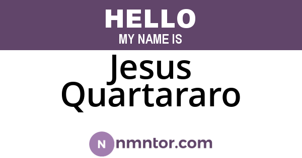 Jesus Quartararo