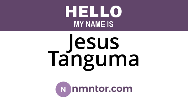 Jesus Tanguma