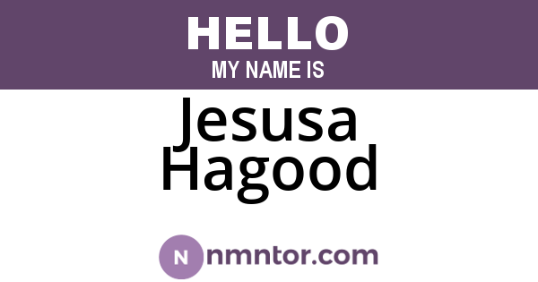 Jesusa Hagood