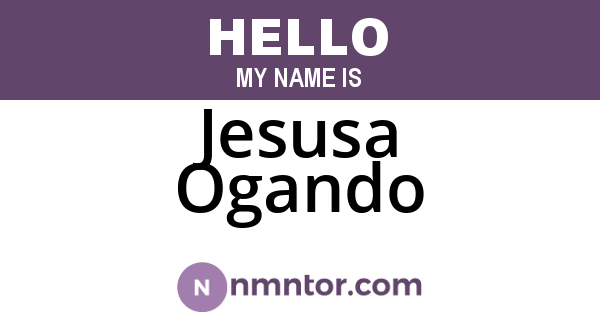 Jesusa Ogando