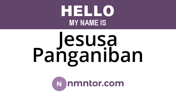 Jesusa Panganiban