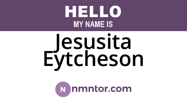 Jesusita Eytcheson