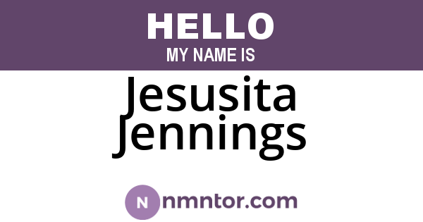 Jesusita Jennings
