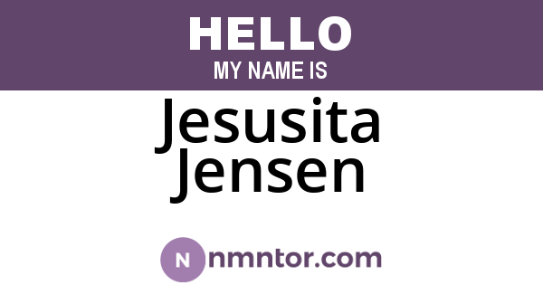 Jesusita Jensen