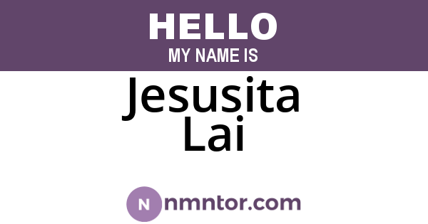 Jesusita Lai
