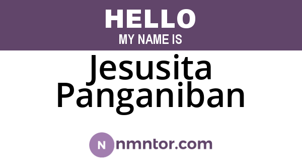 Jesusita Panganiban