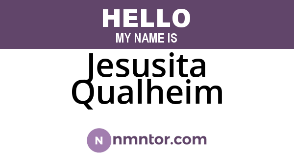 Jesusita Qualheim