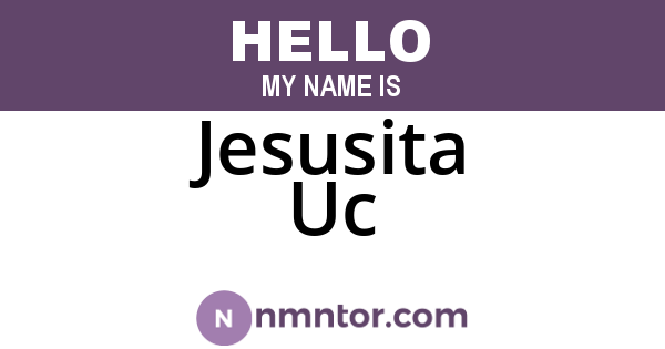 Jesusita Uc