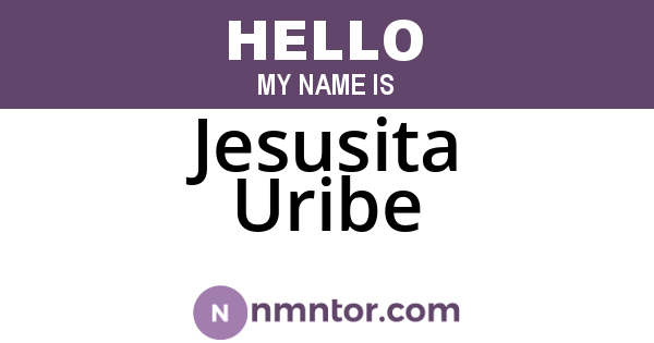 Jesusita Uribe